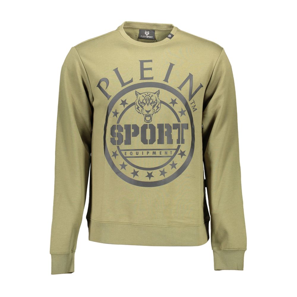 Schwarzes Herren-Sweatshirt aus Baumwolle mit auffälligem Print