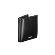 Black Polyester Men WalletEmbrace the epitome of sophistication with the sleek Calvin Klein wallet. A perfect blend of functionality and style, this accessory features two compartments, a convenient coin purse, and ample card slots to keep you organized o