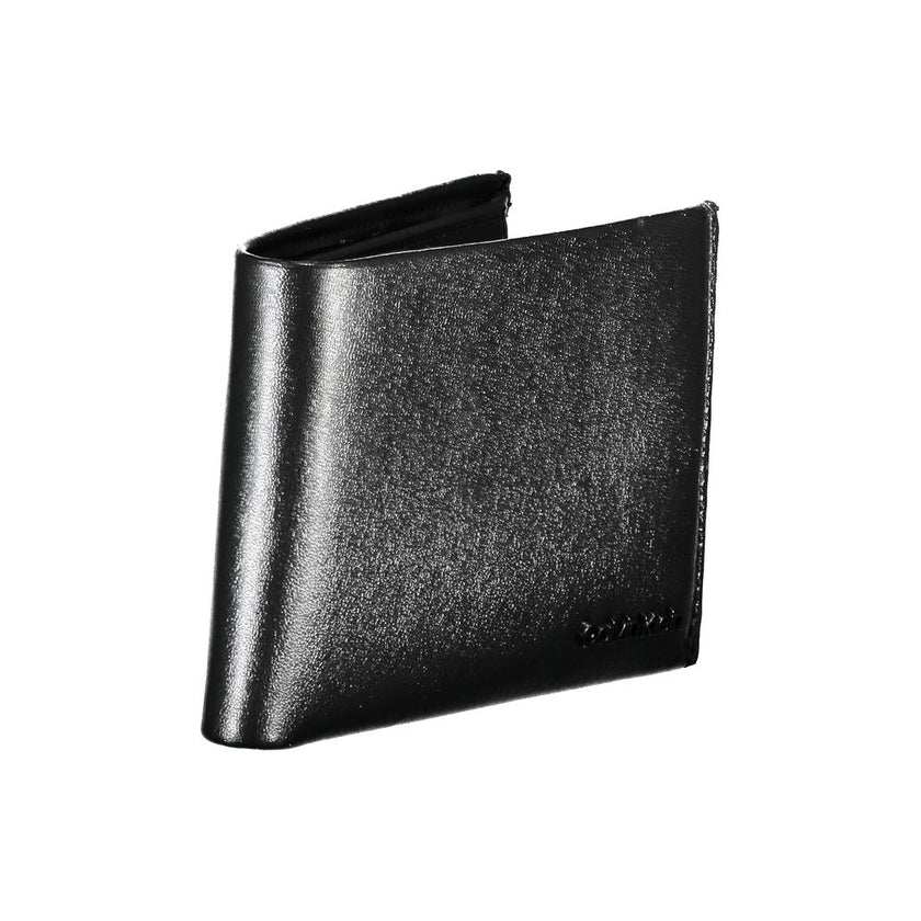 Elegant Leather Wallet with RFID Block & Coin PurseExperience sophistication with this Calvin Klein wallet, designed for the modern gentleman. Keep your essentials organized and secure with its dual-compartment design, convenient coin purse, and dedicated