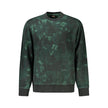 Green Cotton Men SweaterIndulge in the epitome of contemporary style with this Hugo Boss long sleeve sweatshirt. Crafted with meticulous detail, it features an eye-catching embroidery that makes a bold statement against its green backdrop. The contrasting