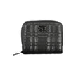 Black Polyester Women WalletExperience the epitome of sophisticated storage with this Calvin Klein wallet, a sleek accessory designed for the modern trendsetter. Its compact yet cleverly organized interior boasts a single compartment for your essentials,