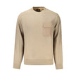 Beige Cotton Men SweaterExperience the perfect blend of comfort and style with this sleek Hugo Boss long sleeve sweatshirt. Crafted from premium organic cotton, it boasts a soft brushed interior for ultimate coziness. The classic crew neck design is eleva