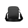 Sleek Black Shoulder Bag with Contrasting DetailsStep out in style with this sleek Calvin Klein shoulder bag, designed for the modern man. This bag boasts a practical adjustable strap for comfort, an external pocket for quick access, and a secure internal