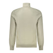 Beige Cotton Men SweaterElevate your wardrobe with this sumptuously soft Hugo Boss turtleneck sweater, a perfect blend of comfort and high-end style. Crafted for the modern man, the sleek beige hue complements its sophisticated design, featuring subtle ye