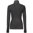Black Cotton Women SweaterElevate your sweater game with Calvin Klein’s sleek turtleneck – an embodiment of modern sophistication. Tailored from a superior blend that prioritizes both comfort and form, this black sweater is a testament to understated luxu
