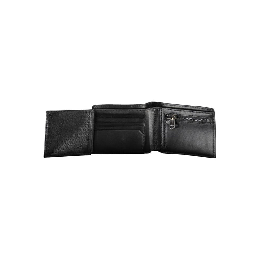 Sleek Bi-Fold RFID-Secure WalletExperience sophistication and security with our luxe bi-fold wallet, perfect for the modern gentleman. Encapsulating utility and style, it features dual compartments for cash, a dedicated coin purse, and ample space for mul