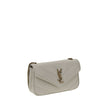 White Lamb Ovis Aries Aries Shoulder BagSaint Laurent’s Lou Lou lambskin Shoulder Bag is an elegant and sophisticated accessory. The quilted leather design is embellished with the iconic YSL logo plaque embossed on the front, while the front closure with
