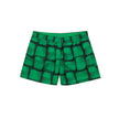 Green Polyamide Swim ShortsBoxer Swimsuit with Cassette Print Bottega Veneta. Green nylon boxer swimsuit with iconic Cassette print allover, elastic waist with adjustable drawstring, two side pockets, internal mesh. Composition: 100% Polyamide Internal SK
