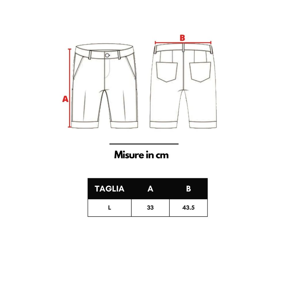 Short de bain beige en polyamide