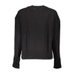 Elegant Long Sleeve Crew Neck SweaterElevate your wardrobe with this sophisticated long-sleeved sweater from Calvin Klein, designed for the modern woman seeking both comfort and style. Crafted from high-quality cotton, this chic piece features a classic c