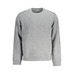 Gray Polyester Men SweaterUnleash the perfect fusion of comfort and style with Calvin Klein’s Long Sleeve Sport Sweatshirt. Tailored to elevate your everyday wear, this sleek, brushed sweatshirt features a striking logo print that makes a bold statement.