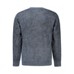 Blue Cotton Men SweaterPrepare to elevate your casual wardrobe with the Hugo Boss Long Sleeve Sweatshirt, designed for the modern man who craves a touch of luxury in his daily ensemble. Stand out with its bold, contrasting details and sophisticated embroi