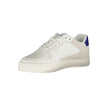 White Leather Mens SneakerStep out in style with the Calvin Klein sneakers, where sustainability meets sleek design. Bold white with striking contrast details and the iconic logo attract eyes with every step. These shoes not only make a statement but also