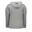 Gray Cotton Men SweaterStep into the epitome of bold sports luxury with the Plein Sport Long Sleeve Hoodie, a statement piece that demands attention. This gray hoodie elevates casual wear with its striking contrast details and signature Plein Sport logo,