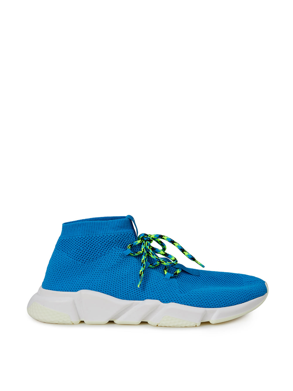 Baskets de sport en coton bleu