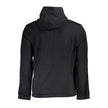 Black Cotton Men SweaterStep into the epitome of sleek comfort with this Calvin Klein long-sleeved sweatshirt. A perfect blend of urban appeal and timeless design, its brushed interior promises warmth, while the hood adds an extra layer of coziness. Featu