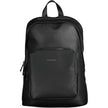Black Polyester Men BackpackElevate your on-the-go style with the Calvin Klein Essential Backpack, a blend of functionality and eco-friendly fashion. Crafted with 50% recycled materials, this sleek black accessory is a testament to modern design and susta