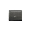 Black Polyester Women WalletElevate your everyday style with the sleek and secure Calvin Klein wallet, meticulously designed to enchant the modern individual with an eye for sophistication. Crafted with an RFID-blocking feature to keep your cards safe, th