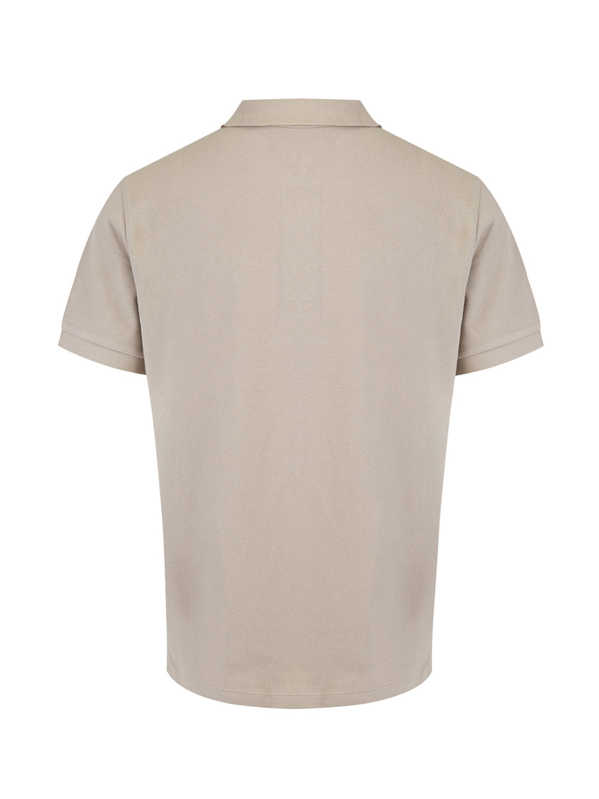 Pale Stone Cotton Collared Polo ShirtBURBERRY Gorgeous brand new, Pale StoneCotton Collared Polo Shirt Art#: 4005899 Model: Short sleeve Polo Shirt Colour: Pale Stone Material: 100% Cotton Fitting: Regular Fit Logo details Made in ThailandPale Stone Cotto