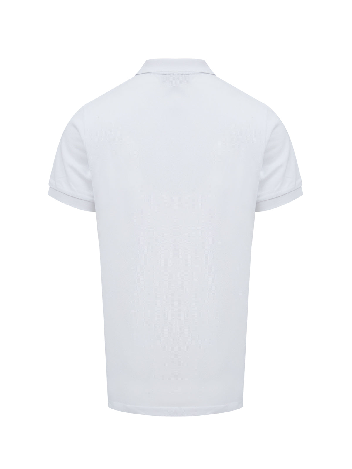 White Cotton Collared Polo ShirtBURBERRY Gorgeous brand new, White Cotton Collared Polo Shirt Art#: 8000919 Model: Short sleeve Polo Shirt Colour: White Material: 100% Cotton Fitting: Regular Fit Logo details Made in ThailandWhite Cotton Collared Polo Shi