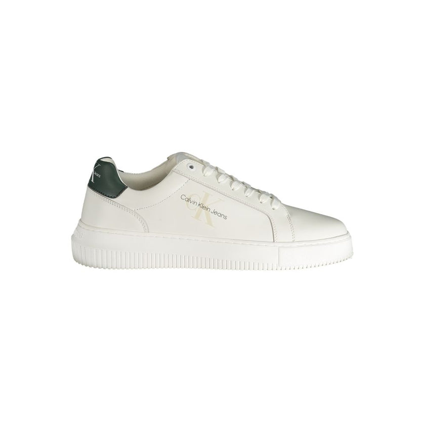 White Polyester SneakerSPORTS SHOE WITH LACES, PRINT, CONTRASTING DETAILS, LOGO, 50% RECYCLED THERMOPLASTIC RUBBERWhite Polyester Sneaker${tagsCalvin KleinAulae White Polyester Sneaker Calvin KleinAulae White Polyester Sneaker SPORTS SHOE WITH LACES, PRIN