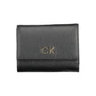 Black Polyethylene Women WalletElevate your accessory collection with the quintessential Calvin Klein wallet, designed for the modern trend-setter. It’s not just a statement piece but a functional marvel, offering secure RFID blocking, a savvy mix of comp