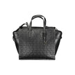 Black Polyester Women HandbagDive into sustainable luxury with Calvin Klein’s impeccable 2 Handle Bag, designed to make a statement while being kind to the planet. Featuring a sleek black hue adorned with striking contrasting details, this accessory is cr