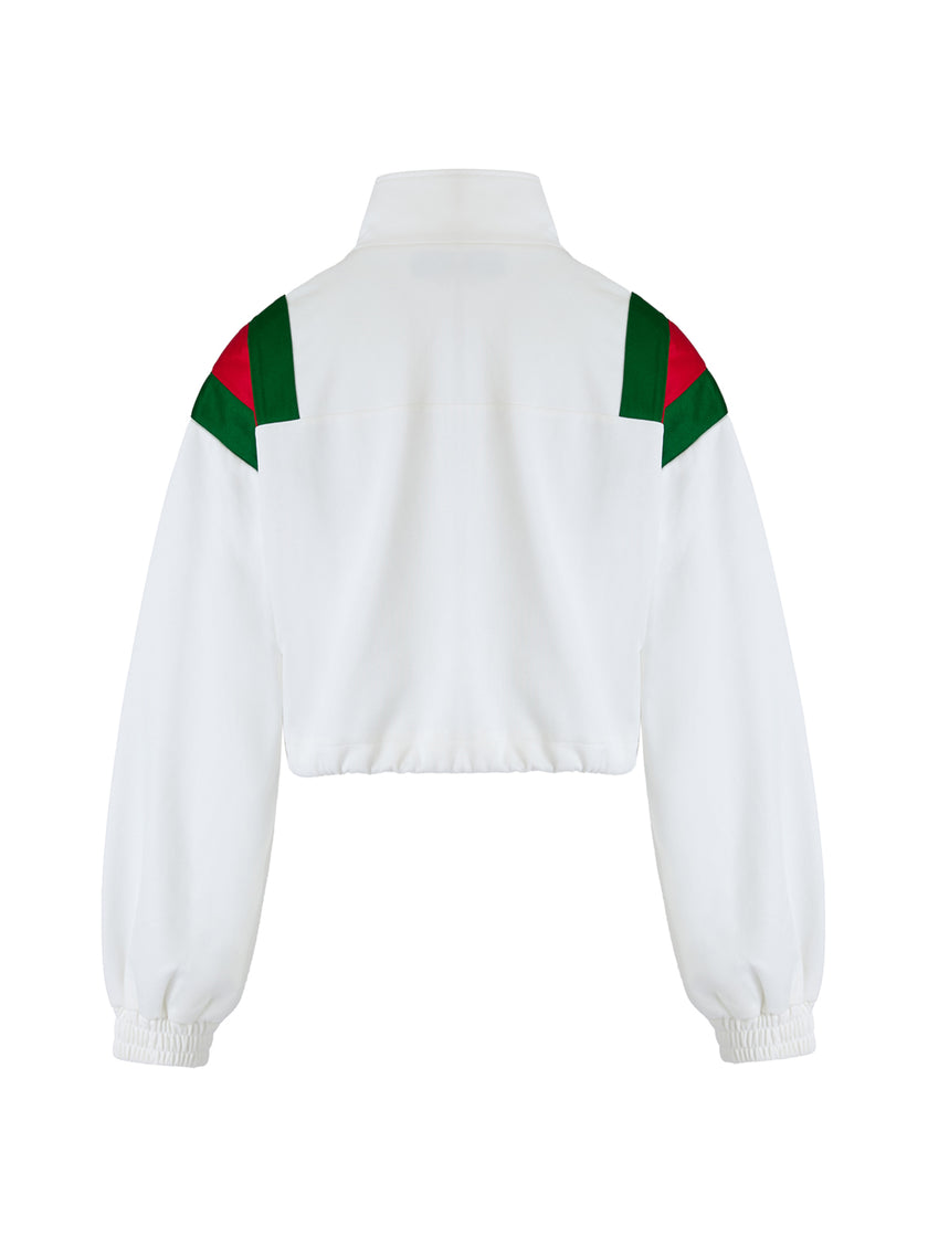White Polyester Logo SweatshirtGUCCI Gorgeous brand new, 100% Authentic Gucci Logo Sweatshirt Model: Sweatshirt Material: Polyester Color: White Logo details Made in Italy Very exclusive and high craftsmanshipWhite Polyester Logo Sweatshirt${tagsGucciAula