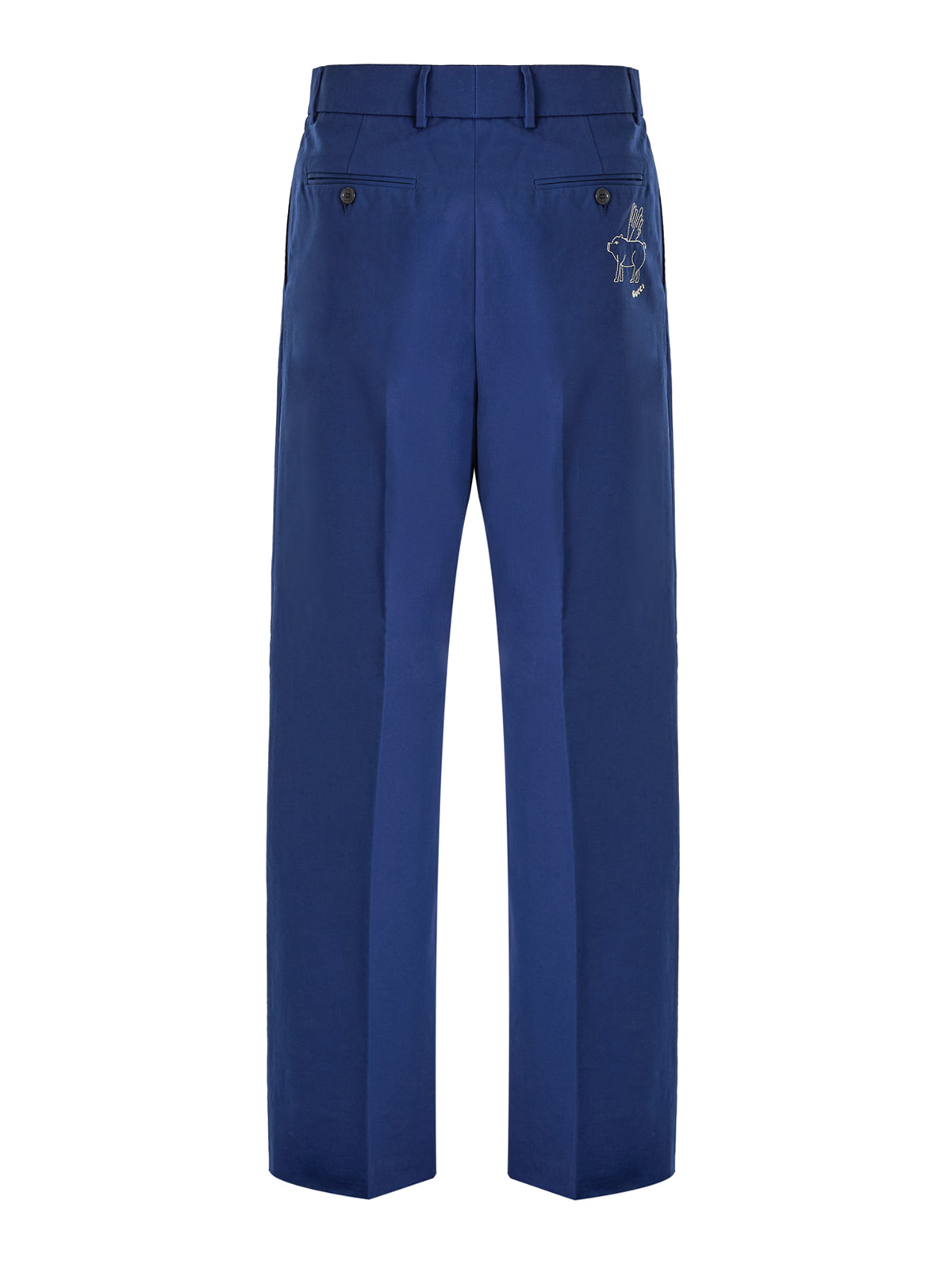 Blue Classic Cotton PantsGUCCI Gorgeous brand new, 100% Authentic GUCCI men cotton pants. Model: Casual pants Color: Blue Material: Cotton Logo Details Made in Italy Very exclusive and high craftsmanshipBlue Classic Cotton Pants${tagsGucciAulae Blue Class