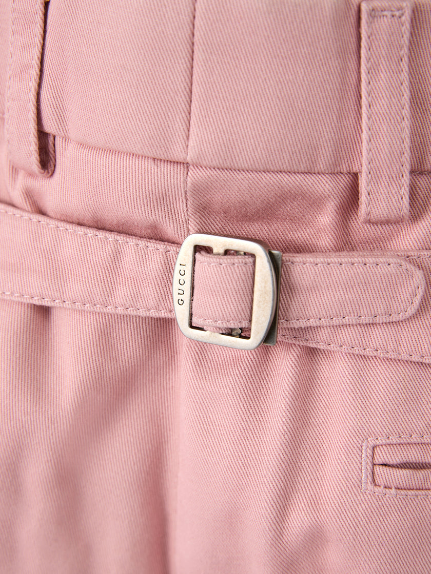 Light Pink Cotton PantsGUCCI Gorgeous brand new, 100% Authentic GUCCI men cotton pants. Model: Casual pants Color: Light Pink Material: Cotton Logo Details Made in Italy Very exclusive and high craftsmanshipLight Pink Cotton Pants${tagsGucciAulae Light Pi