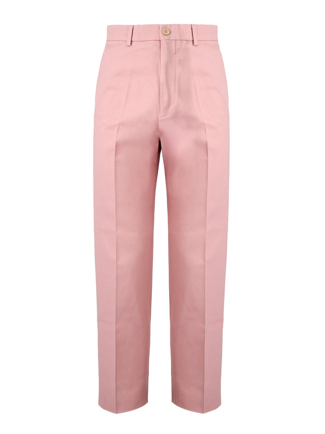Light Pink Cotton PantsGUCCI Gorgeous brand new, 100% Authentic GUCCI men cotton pants. Model: Casual pants Color: Light Pink Material: Cotton Logo Details Made in Italy Very exclusive and high craftsmanshipLight Pink Cotton Pants${tagsGucciAulae Light Pi