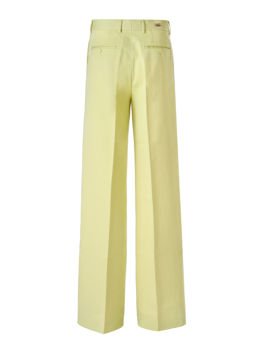 Lime Yellow Polyester PantsGUCCI Gorgeous brand new, 100% Authentic GUCCI men cotton pants. Model: Casual pants Color: Lime Yellow Material: Cotton Logo Details Made in Italy Very exclusive and high craftsmanshipLime Yellow Polyester Pants${tagsGucciAulae