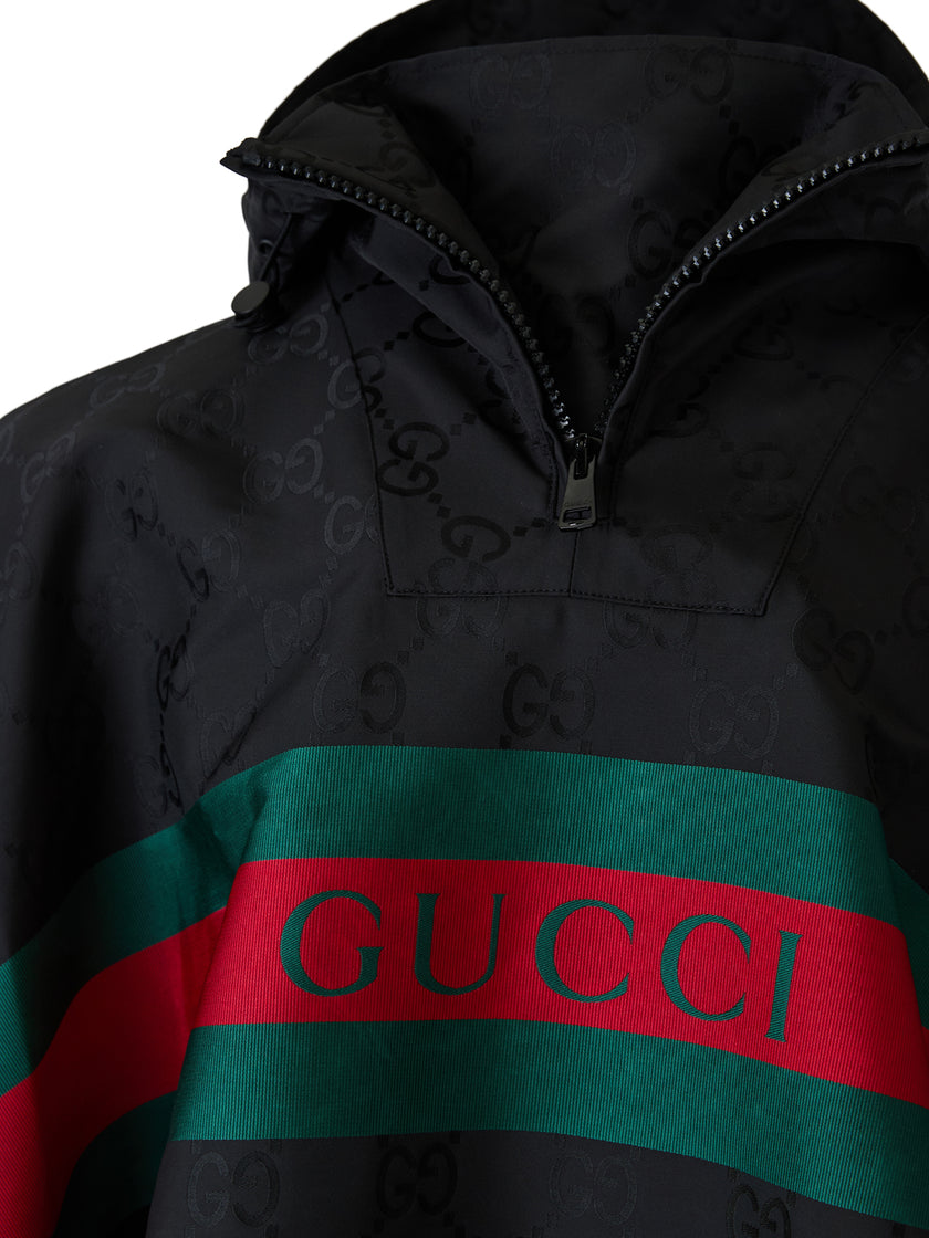 GG Jacquard Nylon CoatGUCCI Gorgeous brand new, 100% Authentic Gucci GG Jacquard Nylon Coat. Model: Nylon Coat Fit : Oversize Material: 100% Cotton Color: Green Allover Logo details Made in Italy Very exclusive and high craftsmanshipGG Jacquard Nylon Coat