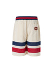 Cream polyester Logo ShortsGUCCI Gorgeous brand new, 100% Authentic Gucci Cream polyester Logo Shorts. Model: Shorts Material: Polyester Color: Cream Logo details Made in Italy Very exclusive and high craftsmanshipCream polyester Logo Shorts${tagsGucciAul