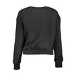 Black Cotton Women SweaterElevate your wardrobe with the Calvin Klein edge! This chic long-sleeved sweatshirt exudes trendsetting style. From the classic round neck to the playful contrasting details and signature Calvin Klein logo embroidery, it’s design