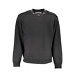 Black Cotton Men SweaterElevate your streetwear ensemble with Calvin Klein’s sleek long-sleeved sweatshirt. The crisp black hue is punctuated by contrasting details that exude a modern vibe, while the prominent logo placement is a nod to the brand’s iconi