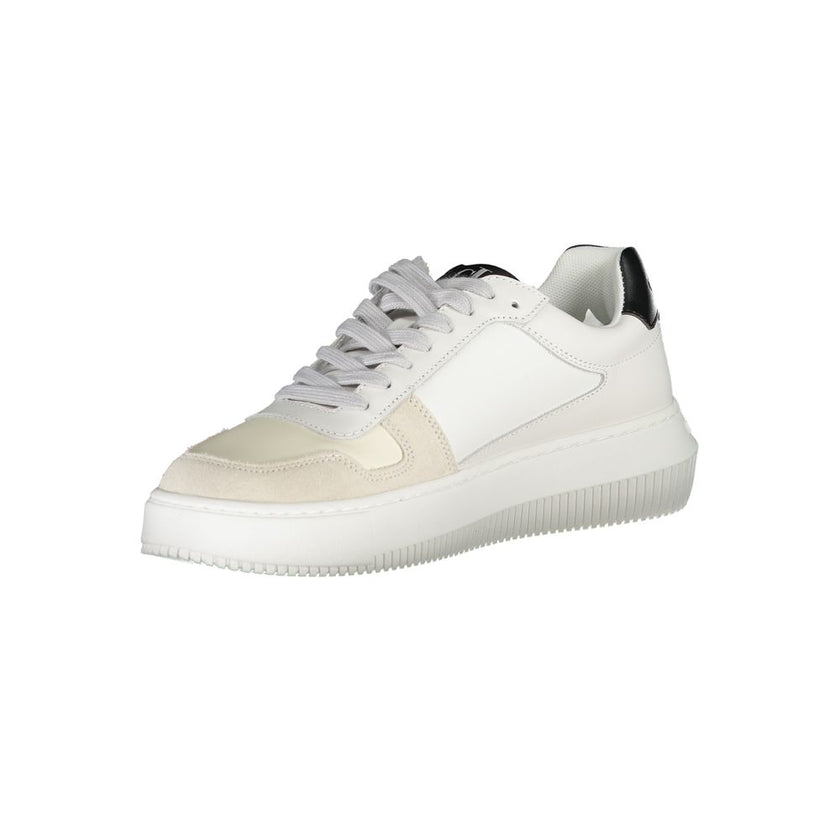 White Polyester SneakerSPORTS FOOTWEAR WITH LACES, CONTRAST DETAILS, PRINT, LOGOWhite Polyester Sneaker${tagsCalvin KleinAulae White Polyester Sneaker Calvin KleinAulae White Polyester Sneaker SPORTS FOOTWEAR WITH LACES, CONTRAST DETAILS, PRINT, LOGO 1102
