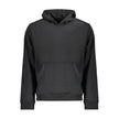 Black Polyester Men HoodieElevate your wardrobe with a touch of athleisure flair with this Calvin Klein long-sleeved sports hoodie. Crafted from 100% recycled polyester, it’s as eco-conscious as it is stylish. The soft brushed interior offers ultimate com