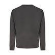 Black Cotton Men SweaterIndulge in the epitome of sleek sophistication with this Hugo Boss long sleeve sweatshirt. Crafted for the modern man, it boasts a brushed texture for ultimate comfort, a timeless crew neck, and a striking print that commands atten
