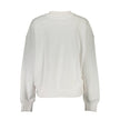 White Cotton Women SweaterDare to stand out in this effortlessly stylish Calvin Klein sweatshirt! Exuding casual sophistication, this long-sleeve, crew neck top boasts an iconic Calvin Klein logo, making it the centerpiece of any trend-forward wardrobe. D