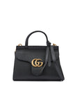 Black Leather GG Marmont HandbagGUCCI Gorgeous brand new, 100% Authentic Gucci women’s Black Leather GG Marmont Handbag. Model: GG Marmont Cellarius Color: Black/ Gold Hardware Material: 100% Leather 110cm removable and adjustable shoulder strap shoulder