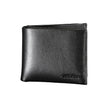 Elegant Black Leather Dual-Compartment WalletStep up your accessory game with this sophisticated wallet, perfect for the modern man with a taste for classic style and utility. Crafted by the esteemed Calvin Klein, this wallet boasts two separate compartme