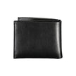 Elegant Black Leather Dual-Compartment WalletStep up your accessory game with this sophisticated wallet, perfect for the modern man with a taste for classic style and utility. Crafted by the esteemed Calvin Klein, this wallet boasts two separate compartme