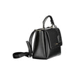 Black Polyester Women HandbagStep into the vanguard of fashion with the Calvin Klein handbag, expertly designed to encapsulate both functionality and elegance. This sophisticated accessory is a testament to the mindful fashionista, boasting 100% recycled