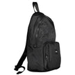 Black Polyester Men BackpackElevate your style with the sleek and sophisticated Calvin Klein backpack. Crafted for the urban trendsetter, this backpack stands out with its bold logo and contemporary design. With adjustable straps and a range of pockets, i
