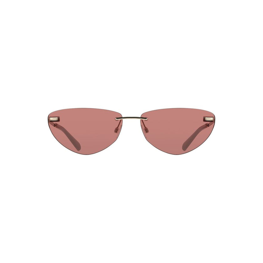 Pink Metal Women SunglassElevate your style to iconic status with Calvin Klein’s daring drop-shaped sunglasses. These chic shades, featuring a lustrous metal frame and captivating pink lenses, are more than an accessory; they’re a statement. With a lens w