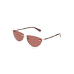 Pink Metal Women SunglassElevate your style to iconic status with Calvin Klein’s daring drop-shaped sunglasses. These chic shades, featuring a lustrous metal frame and captivating pink lenses, are more than an accessory; they’re a statement. With a lens w