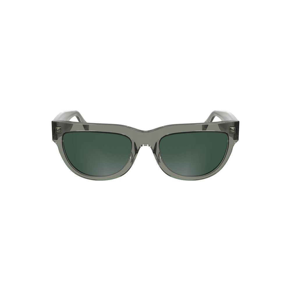 Gray Acetate Women SunglassesMake a bold statement with these sleek Calvin Klein sunglasses that effortlessly merge style with sophistication. Designed for the fashion-forward individual, they feature a chic acetate frame and smoke lenses that offer a con