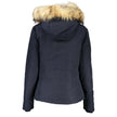Blue Cotton Jackets & CoatLONG SLEEVED JACKET WITH HOOD AND REMOVABLE FUR, 2 POCKETS, ZIP AND BUTTONS, LOGOBlue Cotton Jackets & Coat${tagsWoolrichAulae Blue Cotton Jackets & Coat WoolrichAulae Blue Cotton Jackets & Coat LONG SLEEVED JACKET WITH HOOD AND