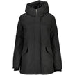 Black Cotton Jackets & CoatLONG SLEEVED JACKET WITH HOOD, 2 POCKETS, ZIP AND BUTTONS, LOGOBlack Cotton Jackets & Coat${tagsWoolrichAulae Black Cotton Jackets & Coat WoolrichAulae Black Cotton Jackets & Coat LONG SLEEVED JACKET WITH HOOD, 2 POCKETS, ZIP AN